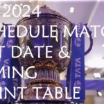 TATA IPL Schedule, Dates, Timing, Match List, Venue, Tickets 2024