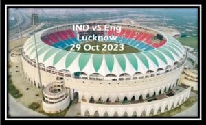 India Vs England Lucknow Tickets World Cup”29 October 2026
