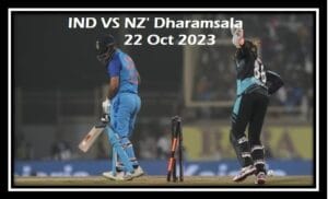 India Vs New Zealand Dharamshala 22 October 2023 World Cup Tickets