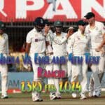 India Vs England 4th Test {*Ranchi Tickets*} || 23 February 2024