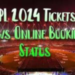 IPL Tickets 2024 : IPL Tickets Price {Indian Premier League} @ Rs.500-/