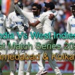 India Vs West Indies 2025 Schedule, Match List, Team Squad, Dates & Time, Tickets
