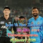 India Vs New Zealand 5th T20 - ''Thiruvananthpuram/**Trivandrum** Tickets | 31 Jan 2026