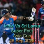 Asia Cup 2025 Super Four : India Vs Sri Lanka Tickets Booking Process