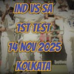 India Vs South Africa 1st Test Tickets - Kolkata Price & Booking Details 2025
