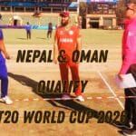 Nepal & Oman T20 World Cup 2026 - Tickets