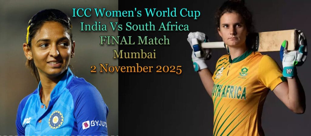 ICC Women's World Cup Tickets : India Vs South Africa Final Match 2 November 2025