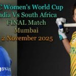 India Vs South Africa Women's World Cup Final 2025 : Ticket Booking Details