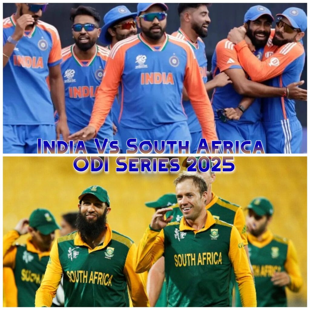 India Vs South Africa ODI Series 2025 : Schedule, Match List, Team Squad & Tickets Booking Details