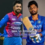 India Vs Afghanistan Test & ODI Match Tickets Booking Online Price 2026