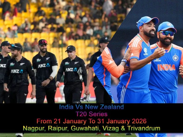 IND vs NZ 1st, 2nd, 3rd, 4th & 5th T-20 Match Tickets Guide