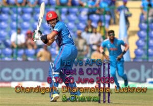 "India Vs Afghanistan" Schedule, Match List, Dates & Time, Match Predication 2026