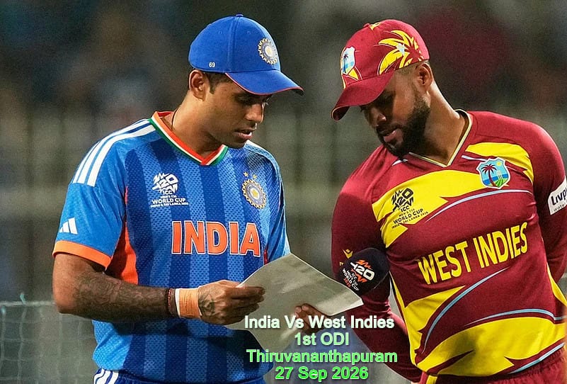 India Vs West Indies 1st ODI - Thiruvananthapuram Tickets