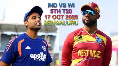 India Vs West Indies Bengaluru Tickets @ 5th T20 || 17 Oct 2026