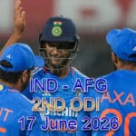 India Vs AFG 2nd ODI Tickets @ Lukcnow At Rs.399 Only